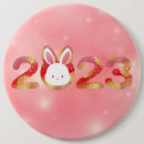 Search for chinese new year buttons Rabbit
