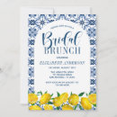 Search for lemon bridal brunch invitations Watercolor