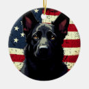 Search for shepherd ornaments Black german shepherd