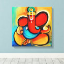 Search for ganesha canvas prints Lord