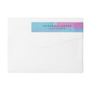 Search for purple ombre return address labels Blue