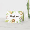 Recherche de zoo thank you cards Merci