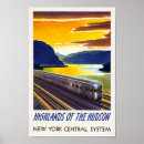 Recherche de vintage railway posters Rétro