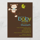 Search for monkey baby shower invitations Jungle