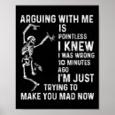 Search for argus posters Arguing with me