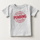 Recherche de noël drôle bébé tshirts Rouge