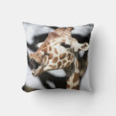 Recherche de girafe drôle coussins Faune