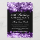 Recherche de ciquantième cinquante anniversaire invitations Pourpre