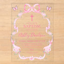 Search for butterfly christening invitations Floral