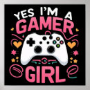 Search for gamer girl posters Gaming