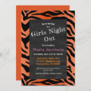 Recherche de tigre orange invitations Fête