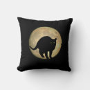 Search for black cat pillows Moon