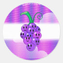 Search for cute grapes stickers Purple