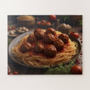 Recherche de pâtes italiennes puzzles Spaghetti