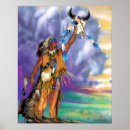 Search for american bison posters Watercolor