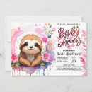 Recherche de sloth baby shower invitations Safari