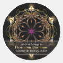 Search for golden bookplates Flower