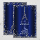 Search for royal blue silver bridal shower invitations Elegant