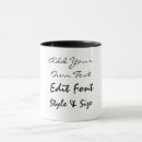 Search for add your face mugs Calligraphy