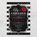 Search for red fifty and fabulous invitations Glam
