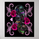 Search for black and pink skull art Skeleton