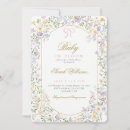 Recherche de arc en ciel floral invitations Future maman