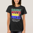 Search for colored pencil tshirts Back to school