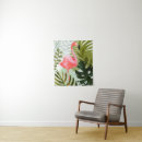 Search for tropical bird art Flamingo