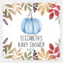 Search for blue pumpkin baby shower Fall leaves
