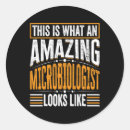 Search for microorganisms stickers Bacteria