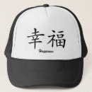 Recherche de bonheur casquettes Symbole