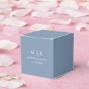 Recherche de bleu mariage ballotins Monogramme