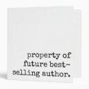 Search for writings binders Novelist