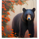 Search for black bear shower curtains Nature