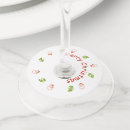 Search for christmas wine charms Holly