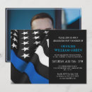 Search for police graduation invitations Retirement