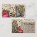 Search for clock business cards Antique