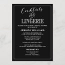 Search for elegant cocktail bridal shower invitations Simple