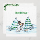 Search for cute snowman christmas cards Cartoon
