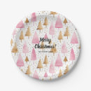 Search for pink christmas paper plates Gold