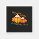 Search for thanksgiving napkins Pumpkin spice