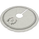 Recherche de noël moderne jupon de sapin Monogrammé