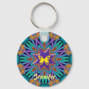 Search for abstract butterfly keychains Trendy