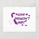 Search for violence postcards Awareness