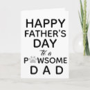 Search for dog fathers day cards Paw