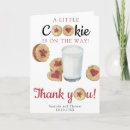 Search for cookies and milk cards Watercolor