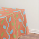 Search for orange floral tablecloths Cute