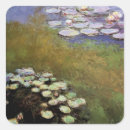 Recherche de nénuphars autocollants Peinture impressionniste