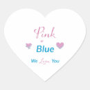 Search for we love you stickers Gender reveal