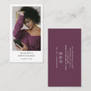Search for plum business cards Sophisticated